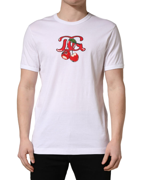 Dolce & Gabbana 100% Cotton t-shirt in white