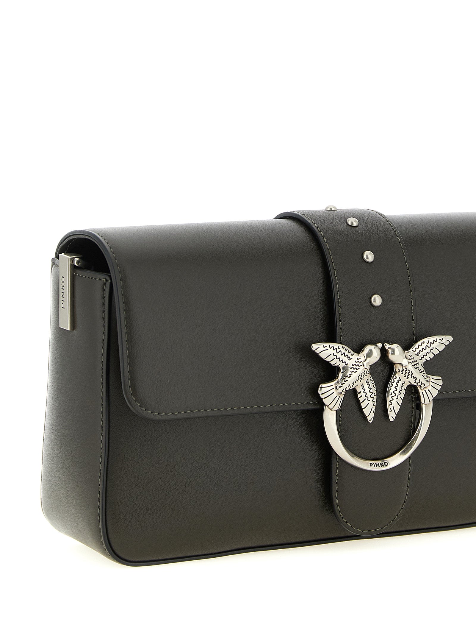 Love Slouchy Classic shoulder bag Green Cow Leather (bos Taurus)