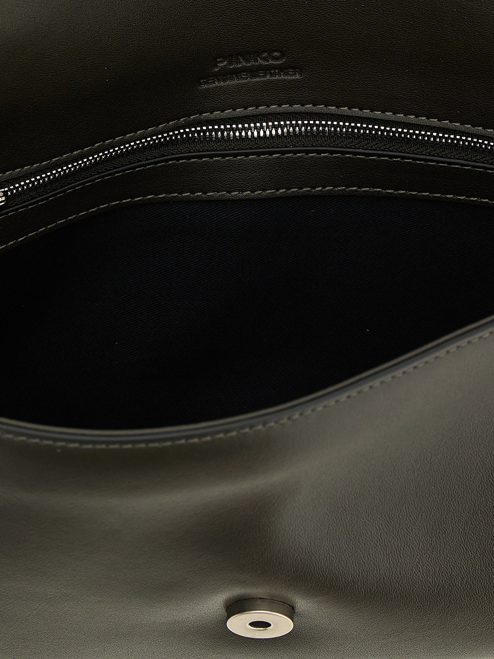 Love Slouchy Classic shoulder bag Green Cow Leather (bos Taurus)