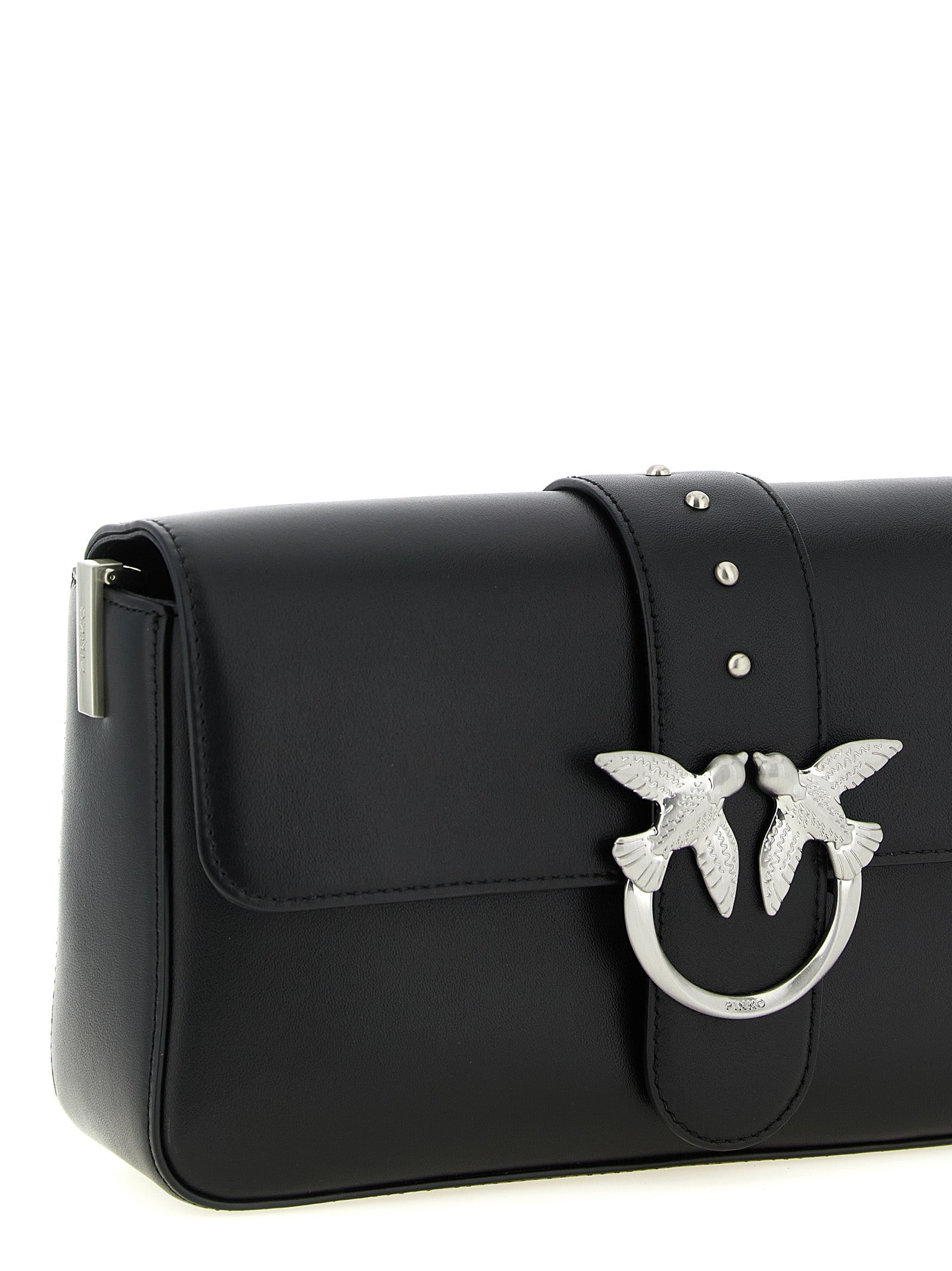 Love Slouchy Classic shoulder bag Black Cow Leather (bos Taurus)