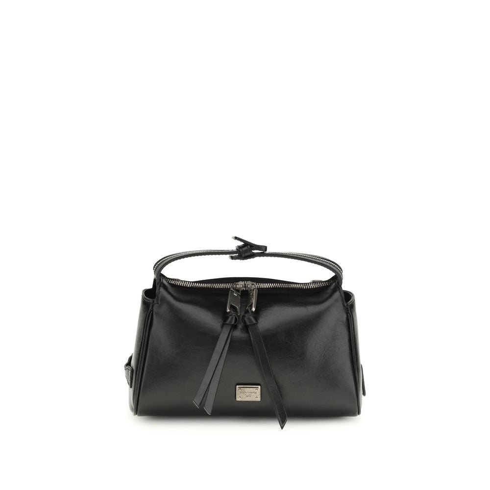 Black Calf Leather Bos Taurus Handbag Bag