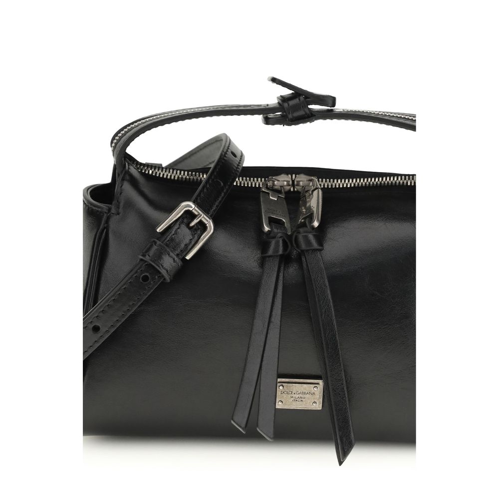 Black Calf Leather Bos Taurus Handbag Bag
