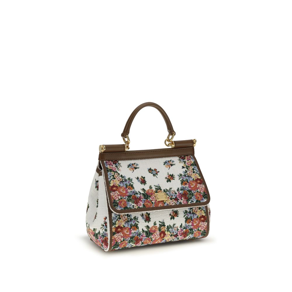 Multicolor Nylon Shoulder Bag