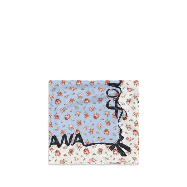 Dolce & Gabbana 100% Silk scarf in blue