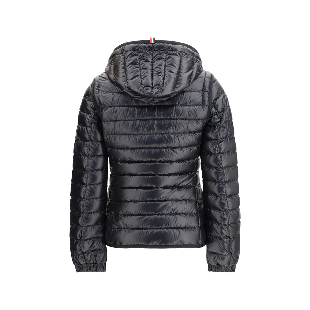 Moncler Grenoble 100% Polyamide down jacket in black — view 2