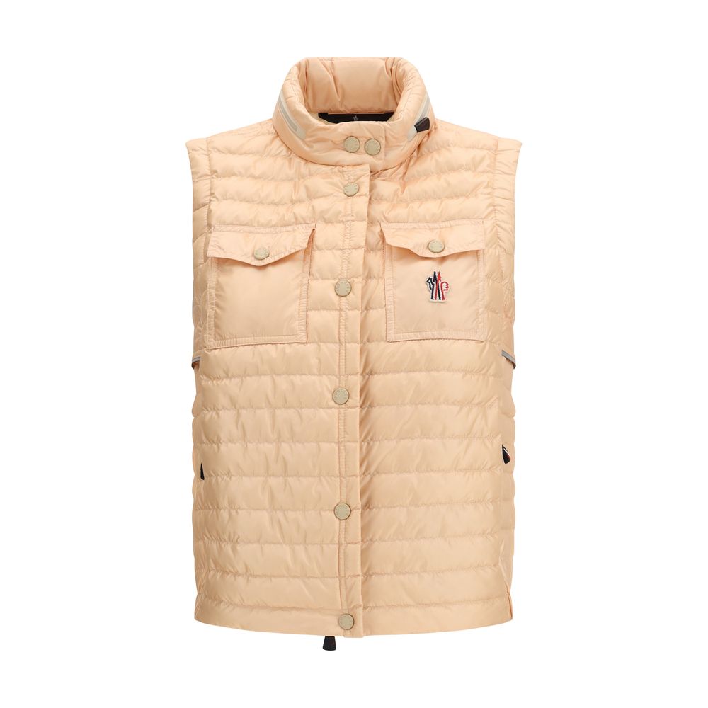Moncler Grenoble 100% Polyamide vest in beige