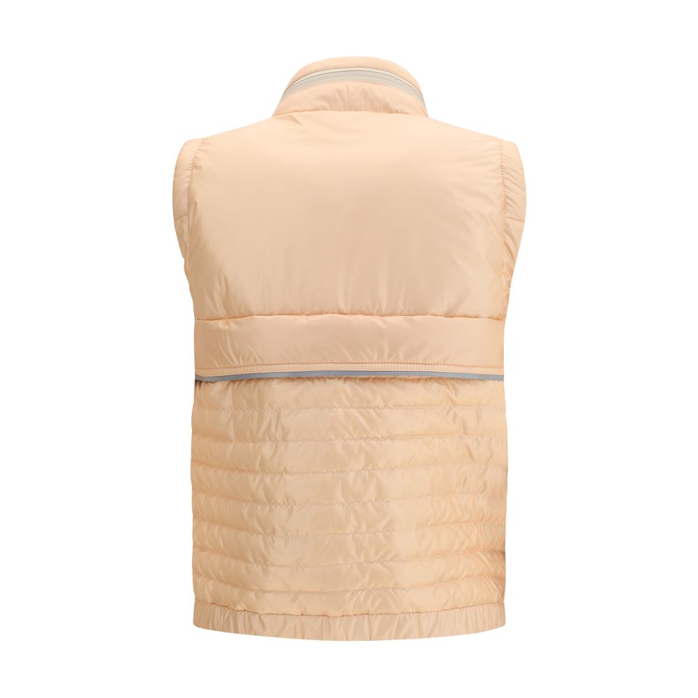 Moncler Grenoble 100% Polyamide vest in beige — view 2