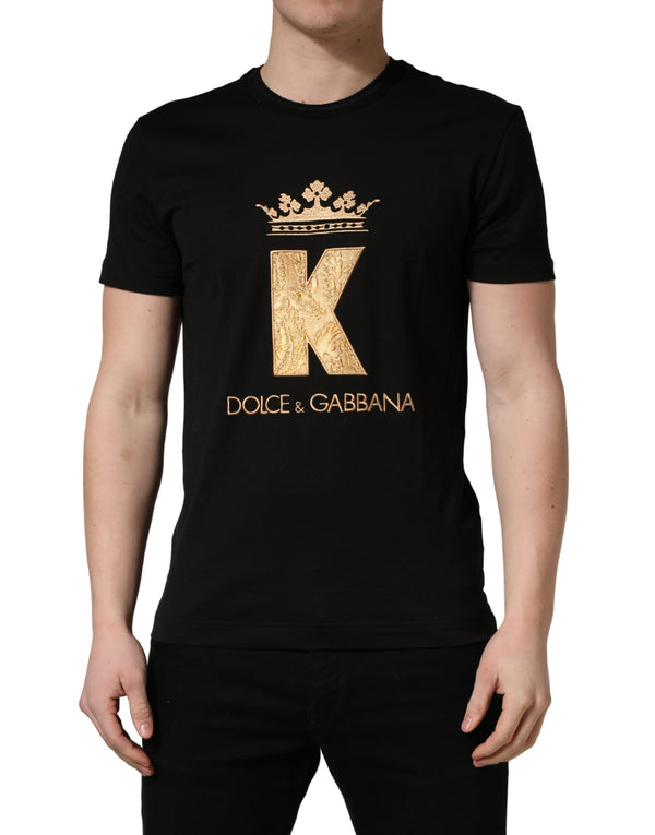 Dolce & Gabbana 95% Cotton t-shirt in black