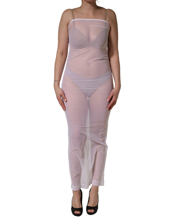 Dolce & Gabbana 82% Nylon 18% Elastane dress in white