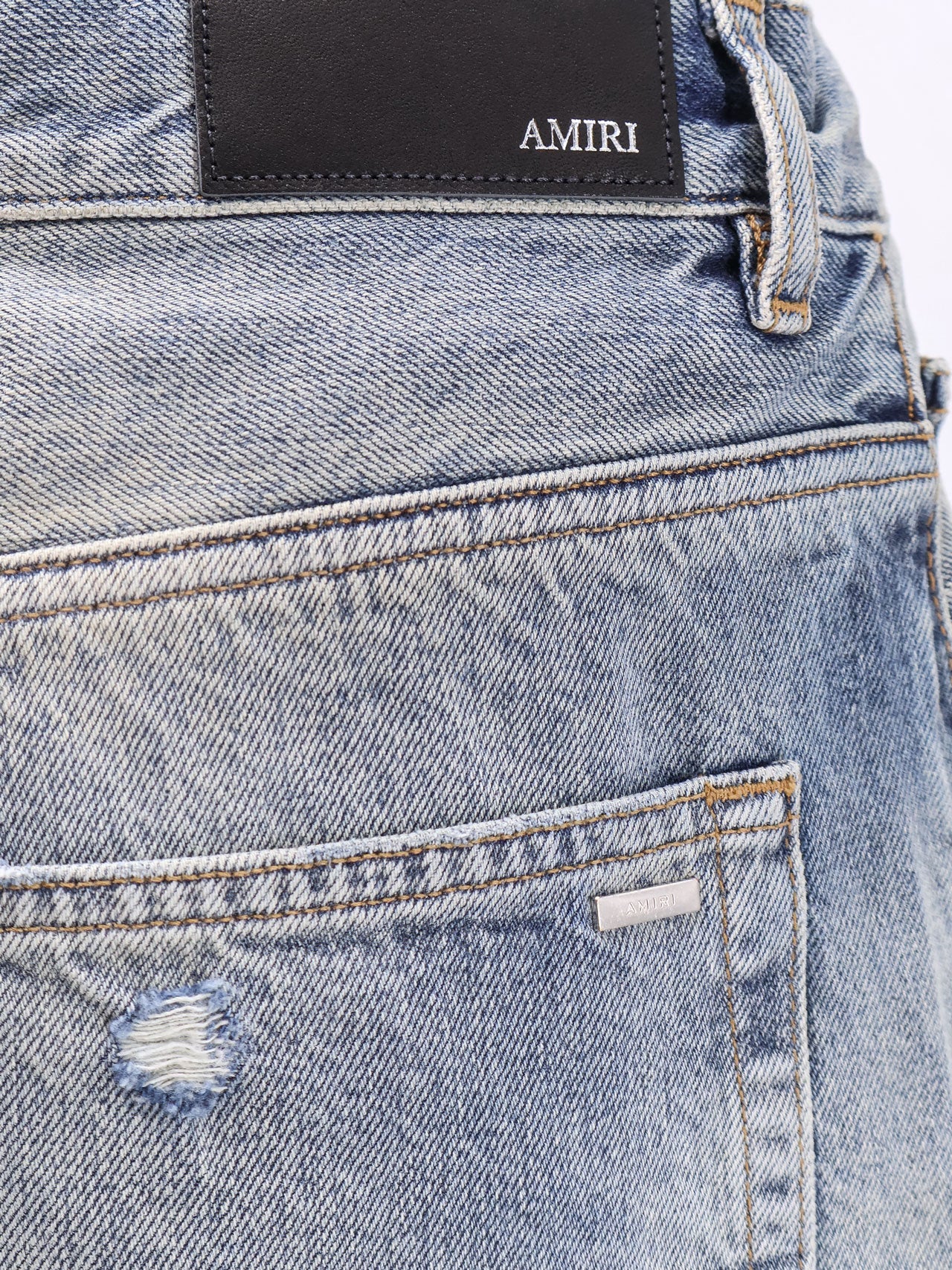 Amiri Jeans Antique Indigo Cotton