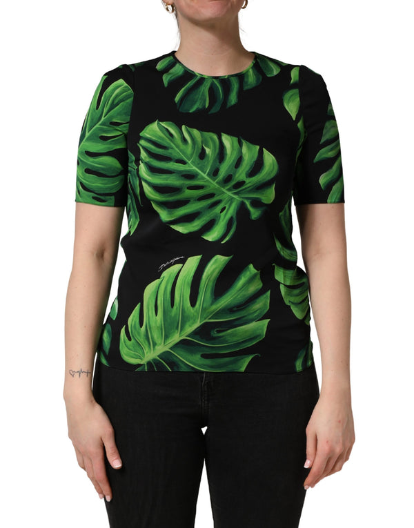 Dolce & Gabbana 89% Silk blouse in black