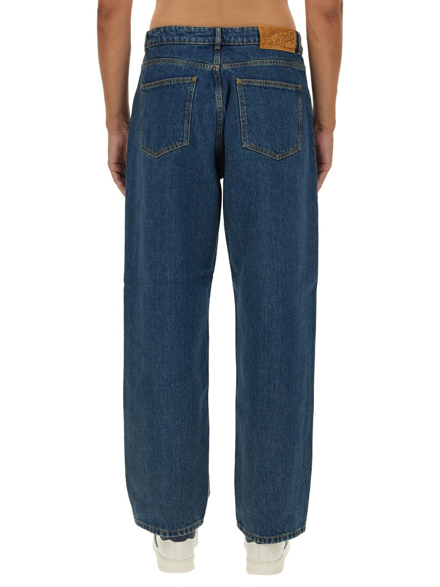 Baggy Fit Jeans Denim Cotton