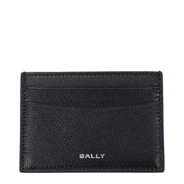 Bally card case in black
