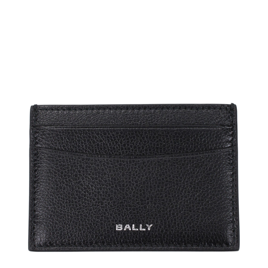 Bally card case in black