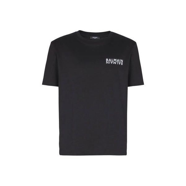 Balmain 100% Cotton t-shirt in black