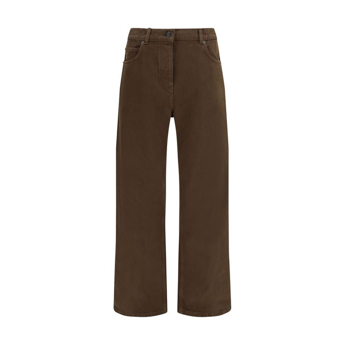 The Row 100% Cotton jeans in brown