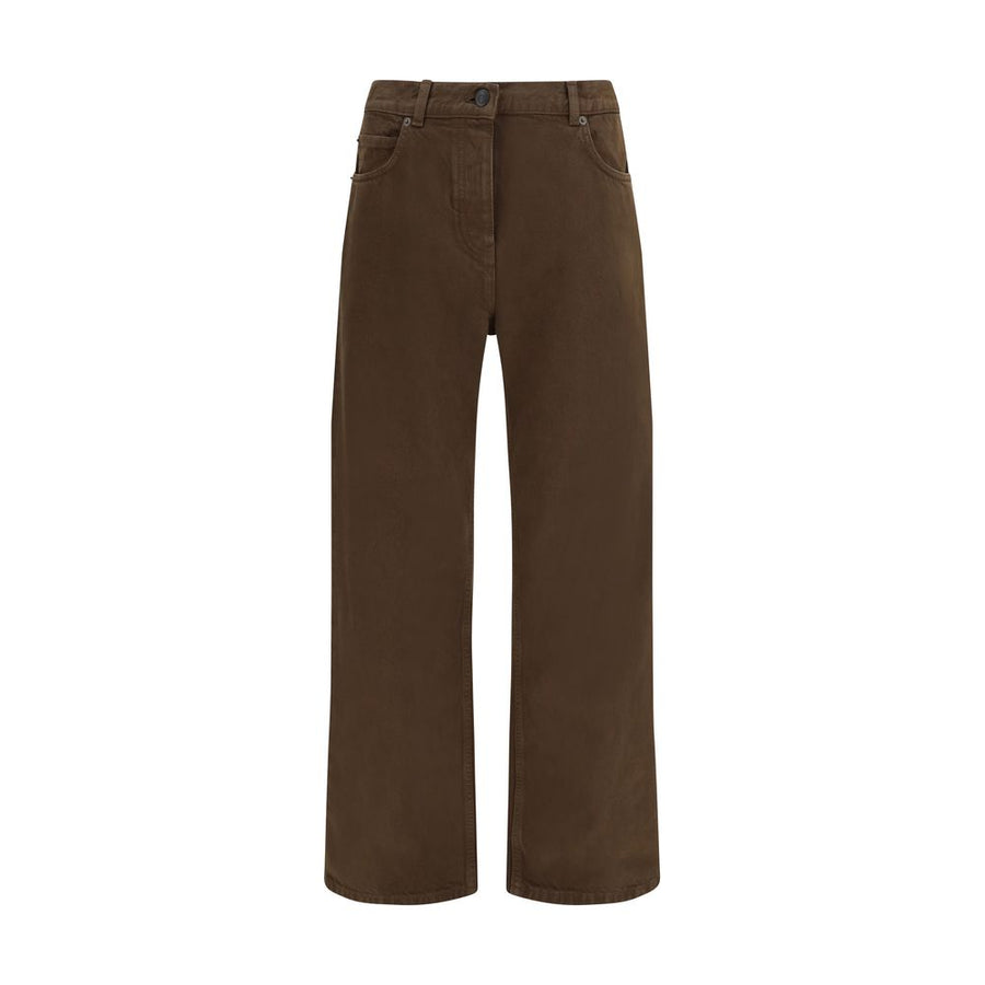 The Row 100% Cotton jeans in brown