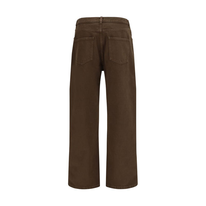 The Row 100% Cotton jeans in brown — view 2