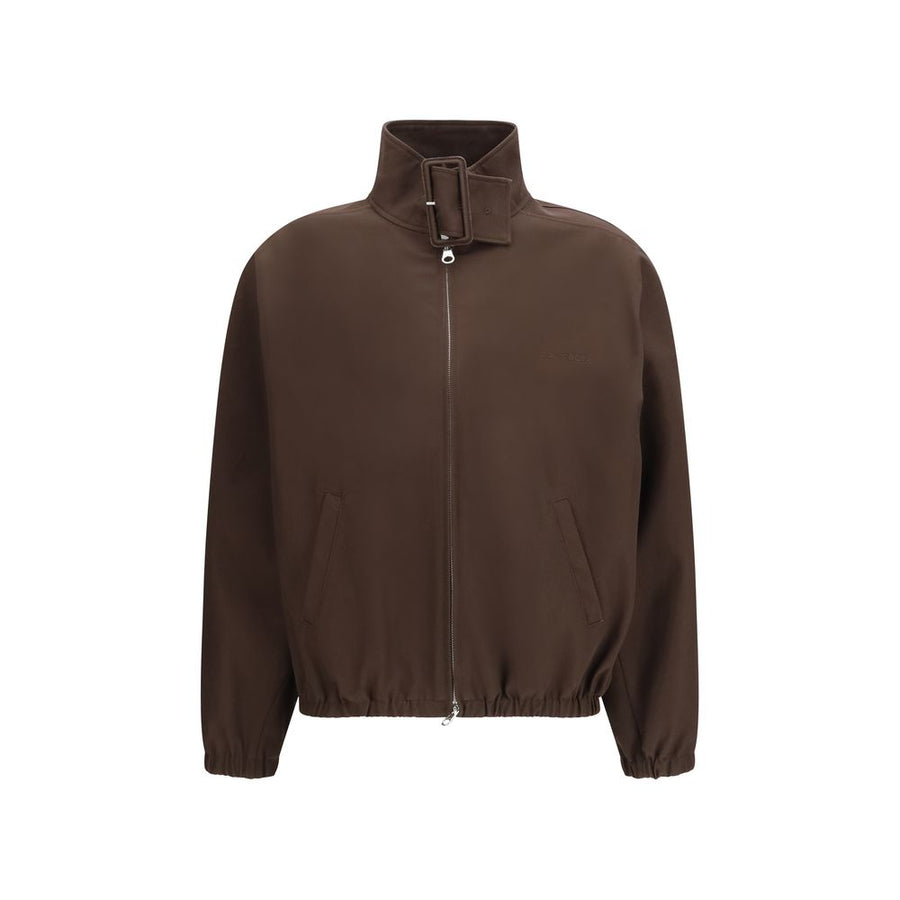 CourrèGes 100% Polyester jacket in brown
