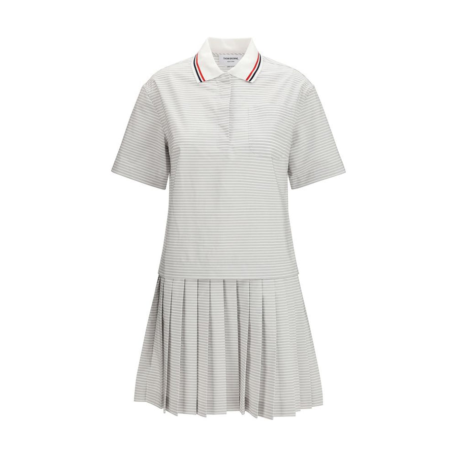 Thom Browne 100% Cotton dress in gray