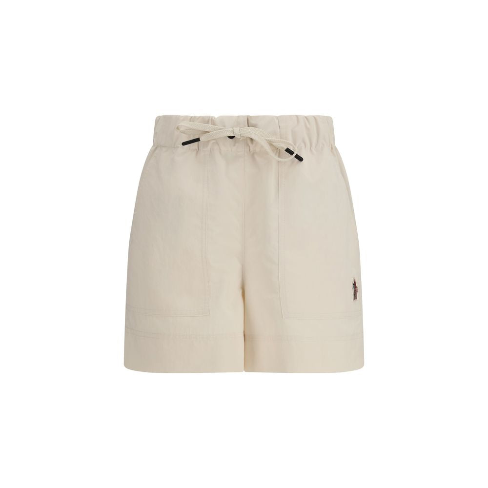 Moncler Grenoble 100% Polyester bermuda shorts in beige