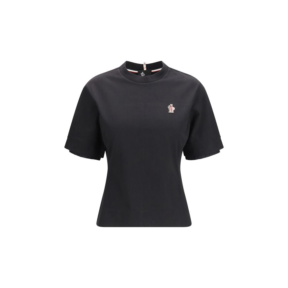 Moncler Grenoble 95% Cotton 5% Elastane t-shirt in black