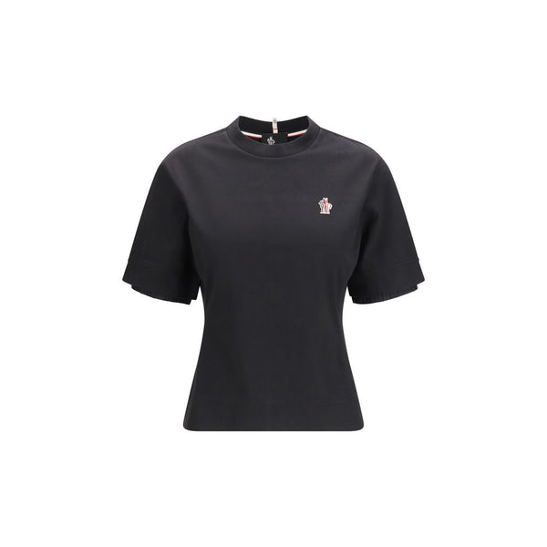 Moncler Grenoble 95% Cotton 5% Elastane t-shirt in black