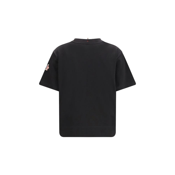 Moncler Grenoble 100% Cotton t-shirt in black — view 2