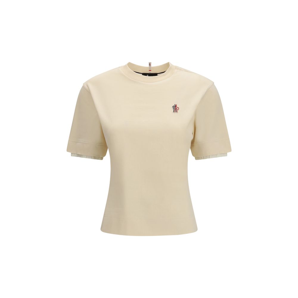 Moncler Grenoble t-shirt in beige