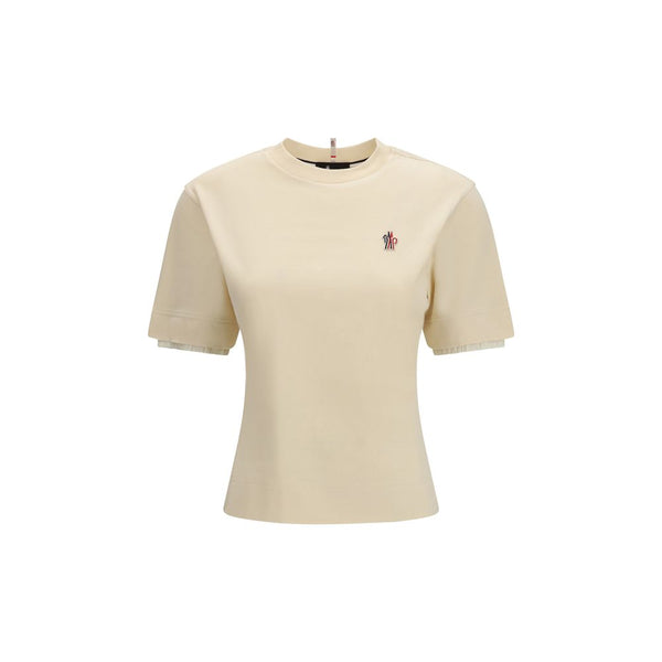 Moncler Grenoble t-shirt in beige