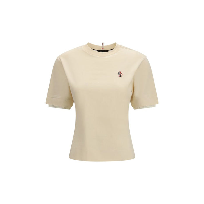 Moncler Grenoble t-shirt in beige