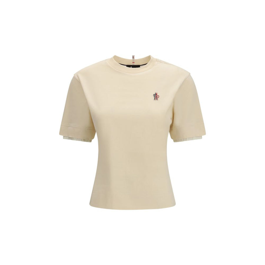 Moncler Grenoble t-shirt in beige