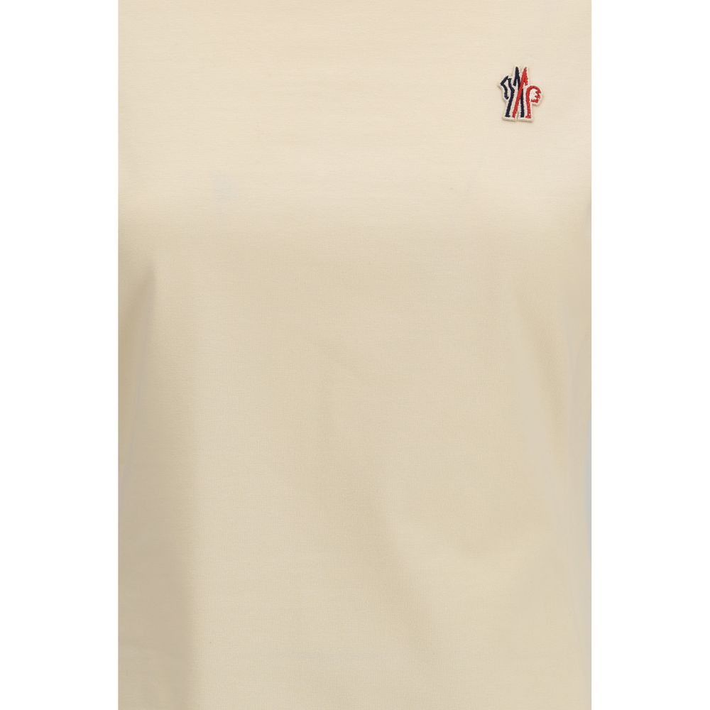 Moncler Grenoble t-shirt in beige — view 3