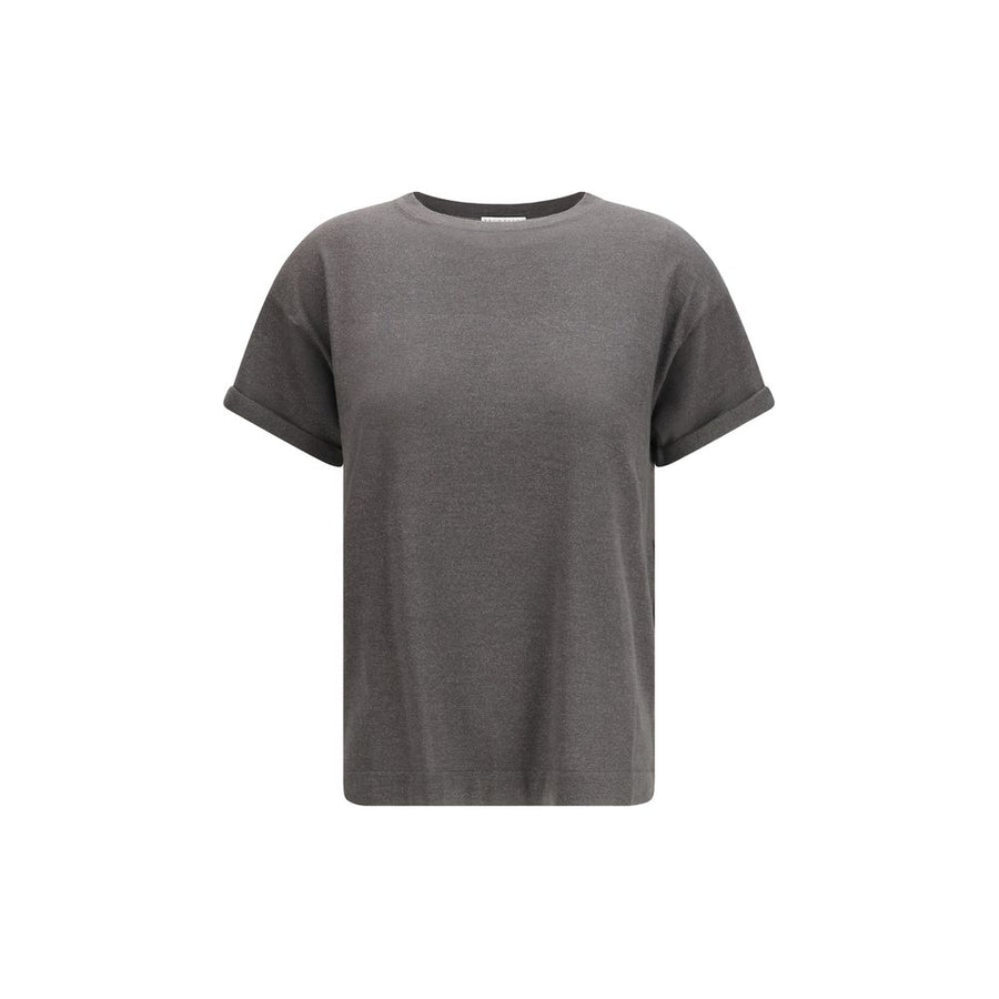Brunello Cucinelli 20% Nylon t-shirt in gray