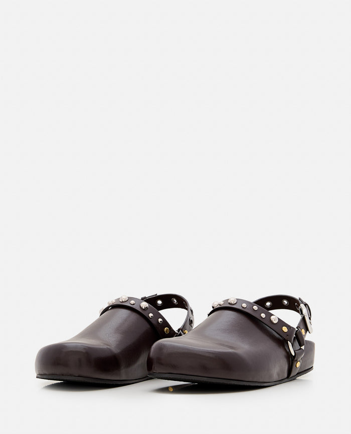 Stella McCartney Flat shoes Brown Pl Pu