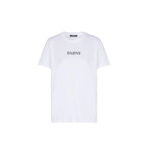 Balmain 100% Cotton t-shirt in white
