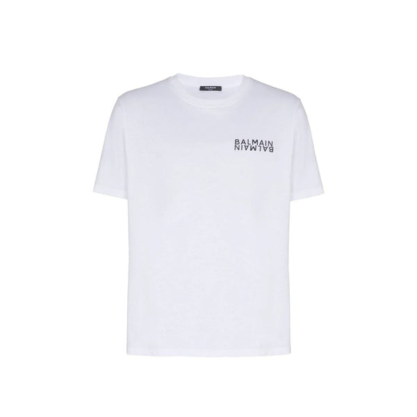 Balmain 100% Cotton t-shirt in white