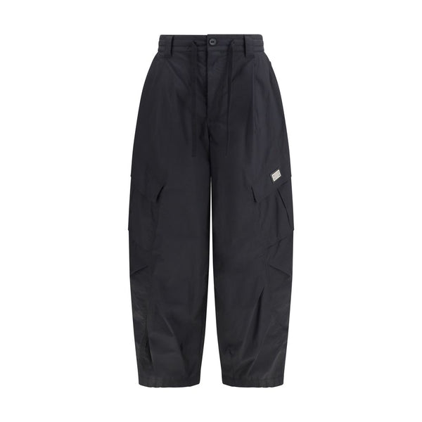 Dolce & Gabbana 99% Cotton cargo pants in black