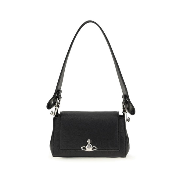 Vivienne Westwood 55% Thermoplastic Polyurethane shoulder bag in black