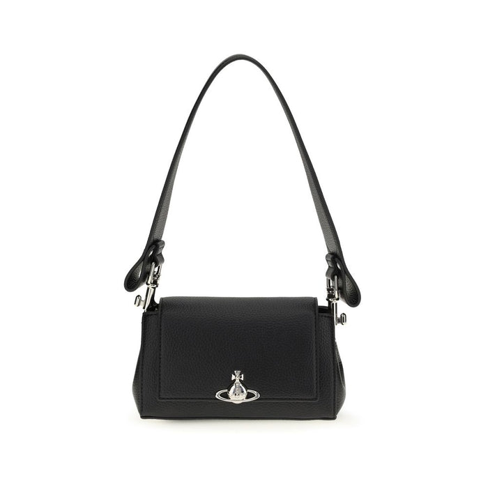 Vivienne Westwood 55% Thermoplastic Polyurethane shoulder bag in black