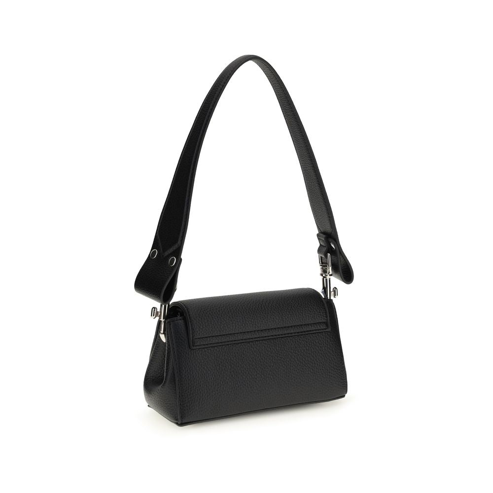 Vivienne Westwood 55% Thermoplastic Polyurethane shoulder bag in black — view 3