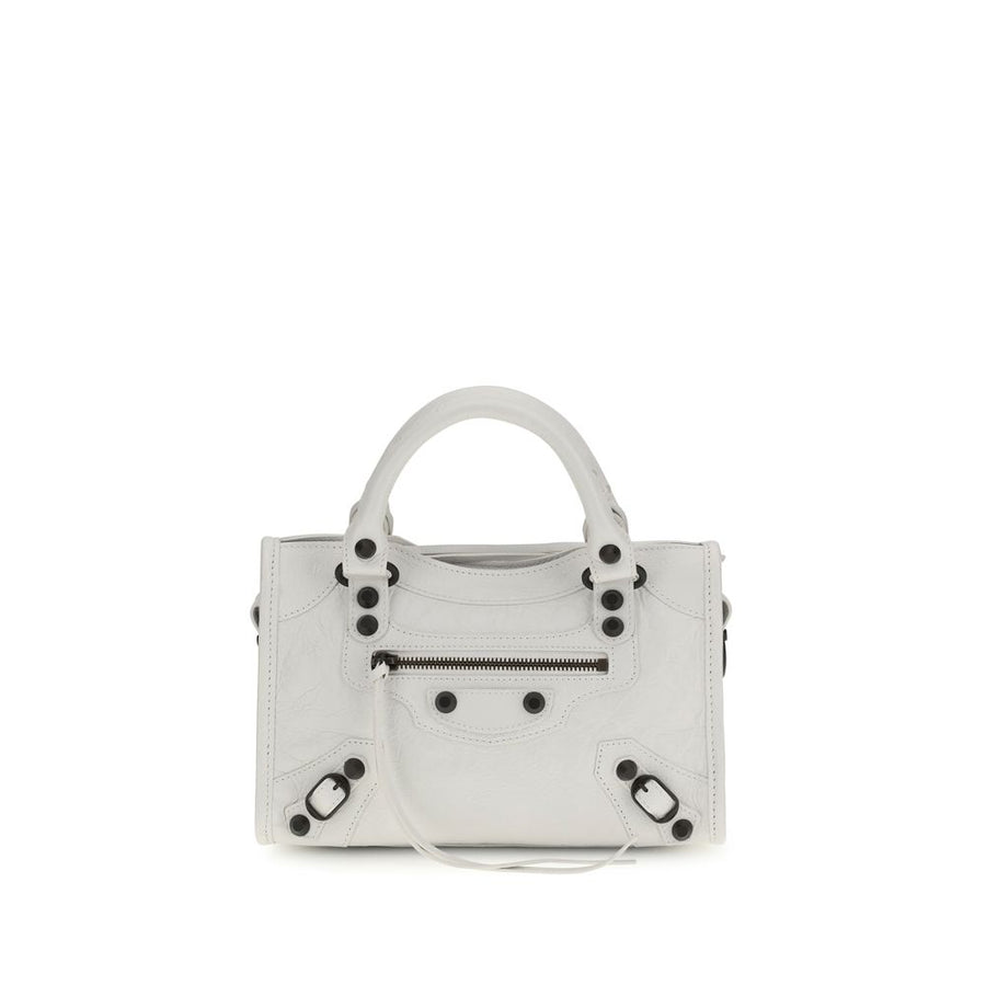 Balenciaga 100% Lamb Ovis Aries handbag in white