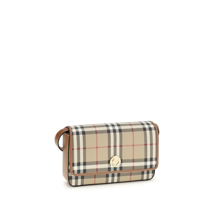 Burberry 55% Thermoplastic Polyurethane shoulder bag in beige — view 2