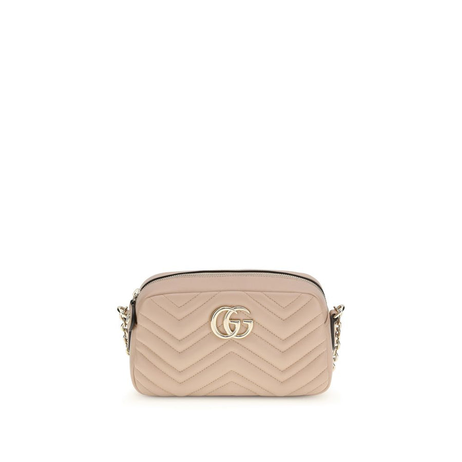 Gucci 100% Lamb Nappa Leather shoulder bag in beige