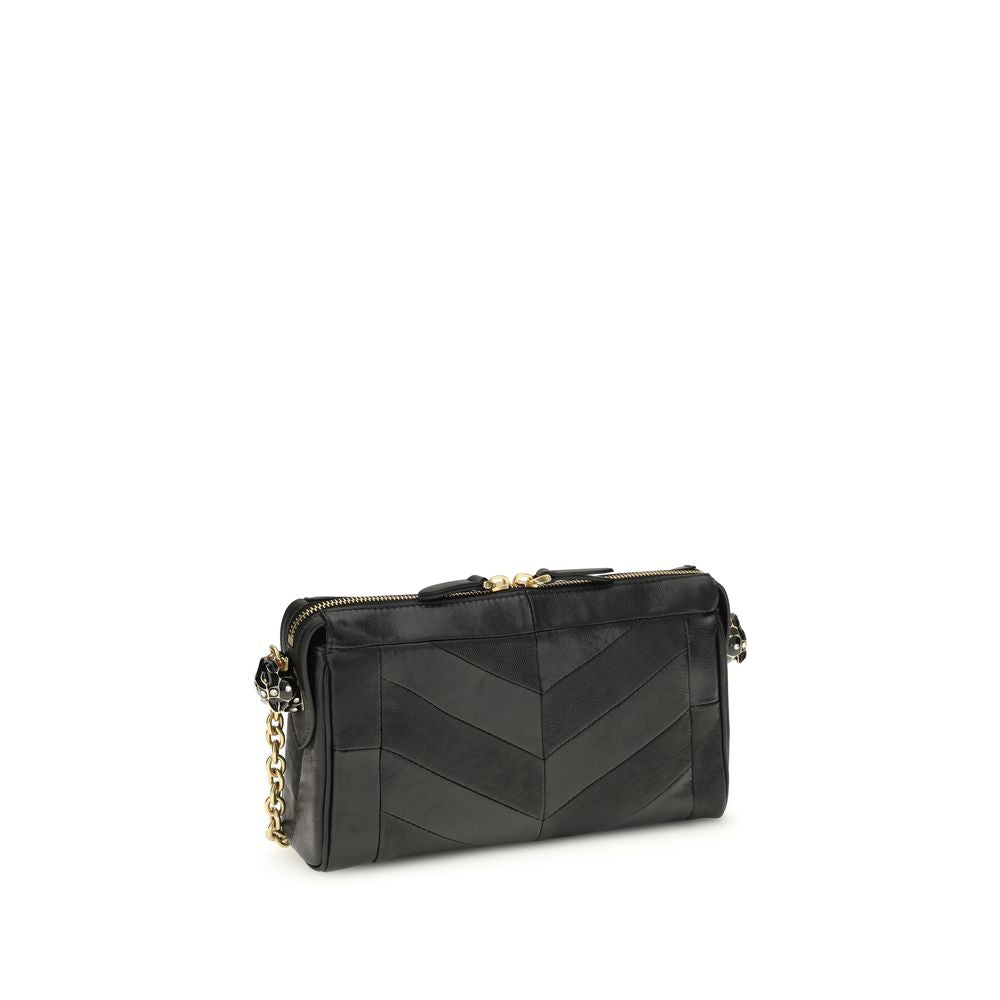 Black Lamb Ovis Aries Shoulder Bag