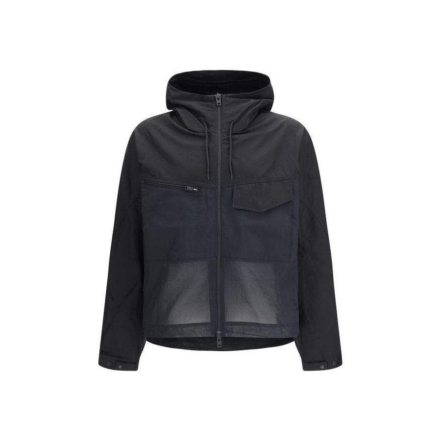 Y-3 65% Cotton 35% Nylon jacket in black