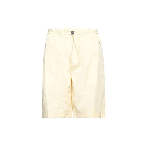 Jil Sander 100% Polyamide shorts in beige