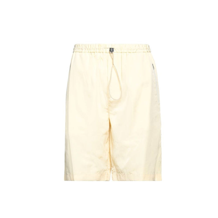 Jil Sander 100% Polyamide shorts in beige