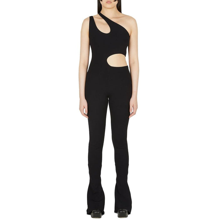 Stella McCartney 83% Viscose jumpsuit in black — view 2