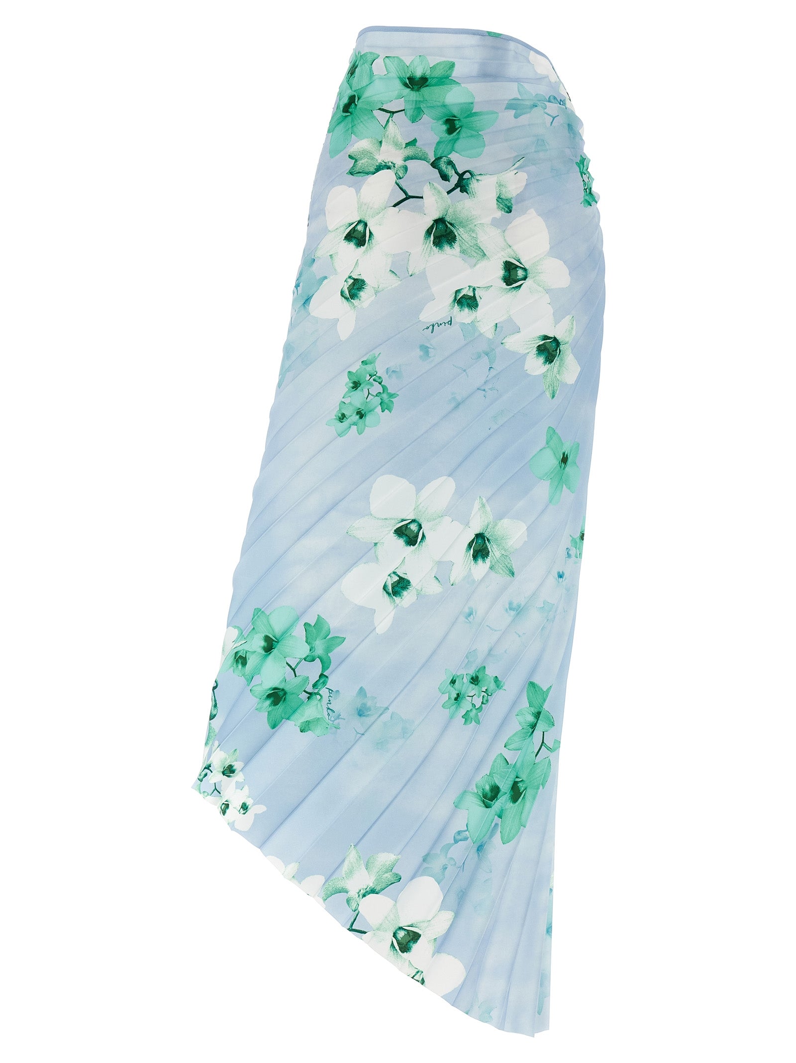 Ghiandaia skirt Light Blue Polyester